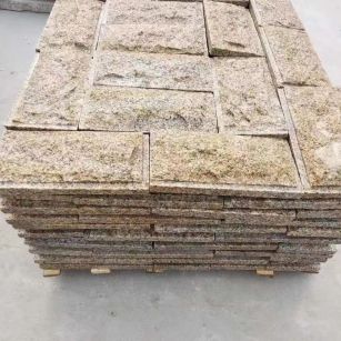 黄锈石蘑菇石