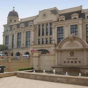 花岗岩黄金麻建筑外墙干挂案例