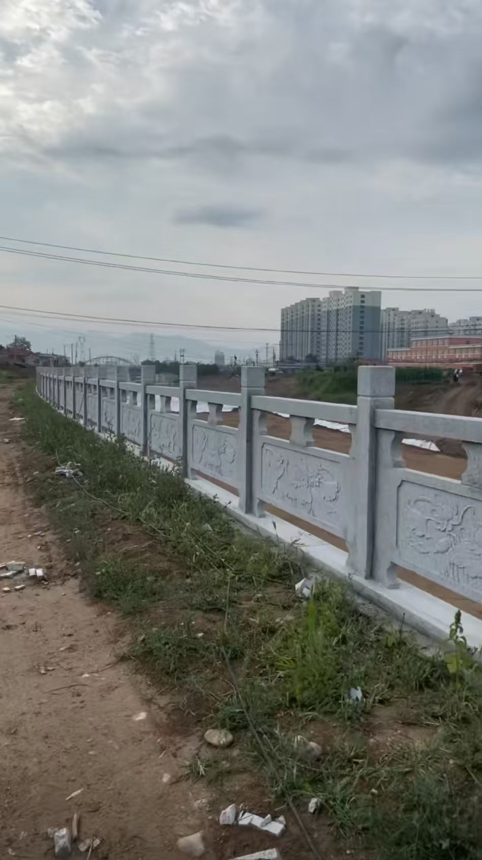  石材河道栏杆