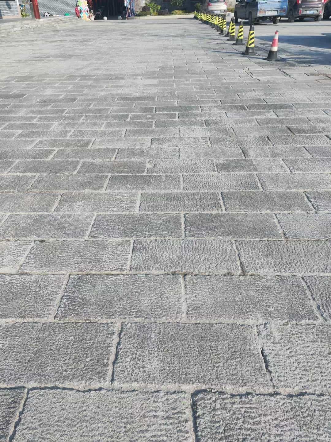 仿古石铺装效果
