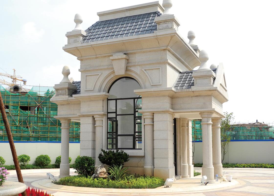 花岗岩在建筑外墙的应用